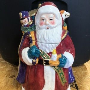 Santa Clause cookie jar